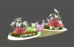 连廊美陈（万达广场）-贵阳特装制作公司